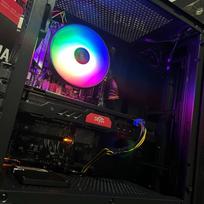 Игровой компьютер | i7 7700 | RedDevil rx 580 8gb | 24gb | SSD 512gb