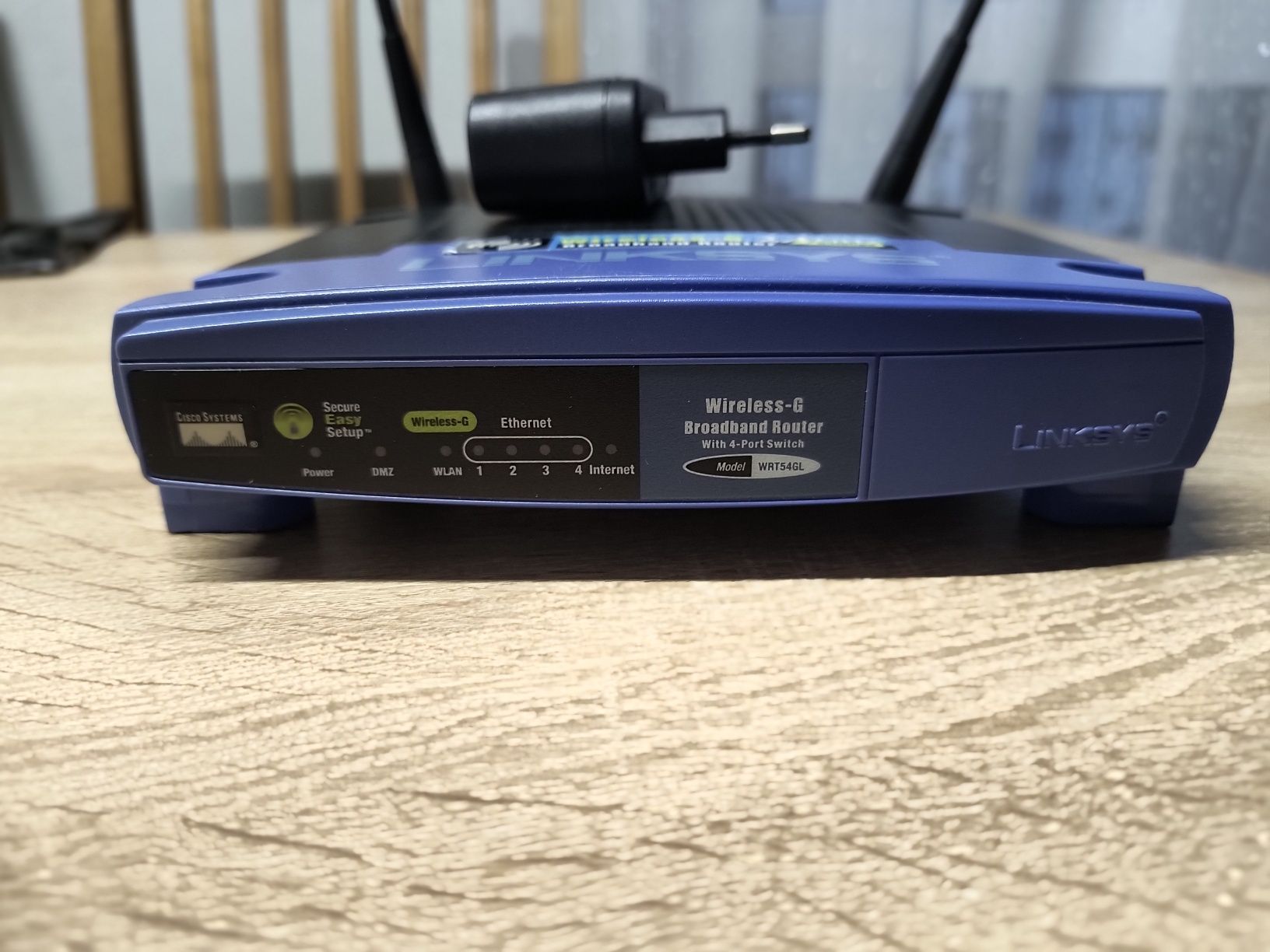 Router wifi Cisco Linksys WRT 54GL