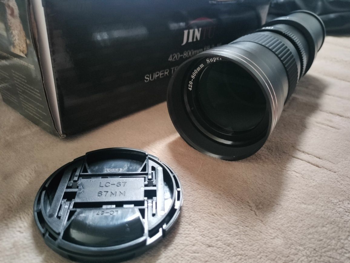 JINTU Teleobiektyw 420-800mm F/8.3-16 japoński