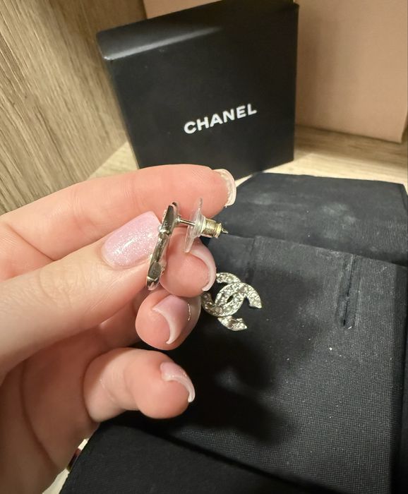 Сережки CHANEL оригінал