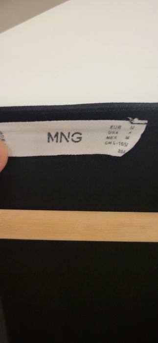 Vestido preto Mango
