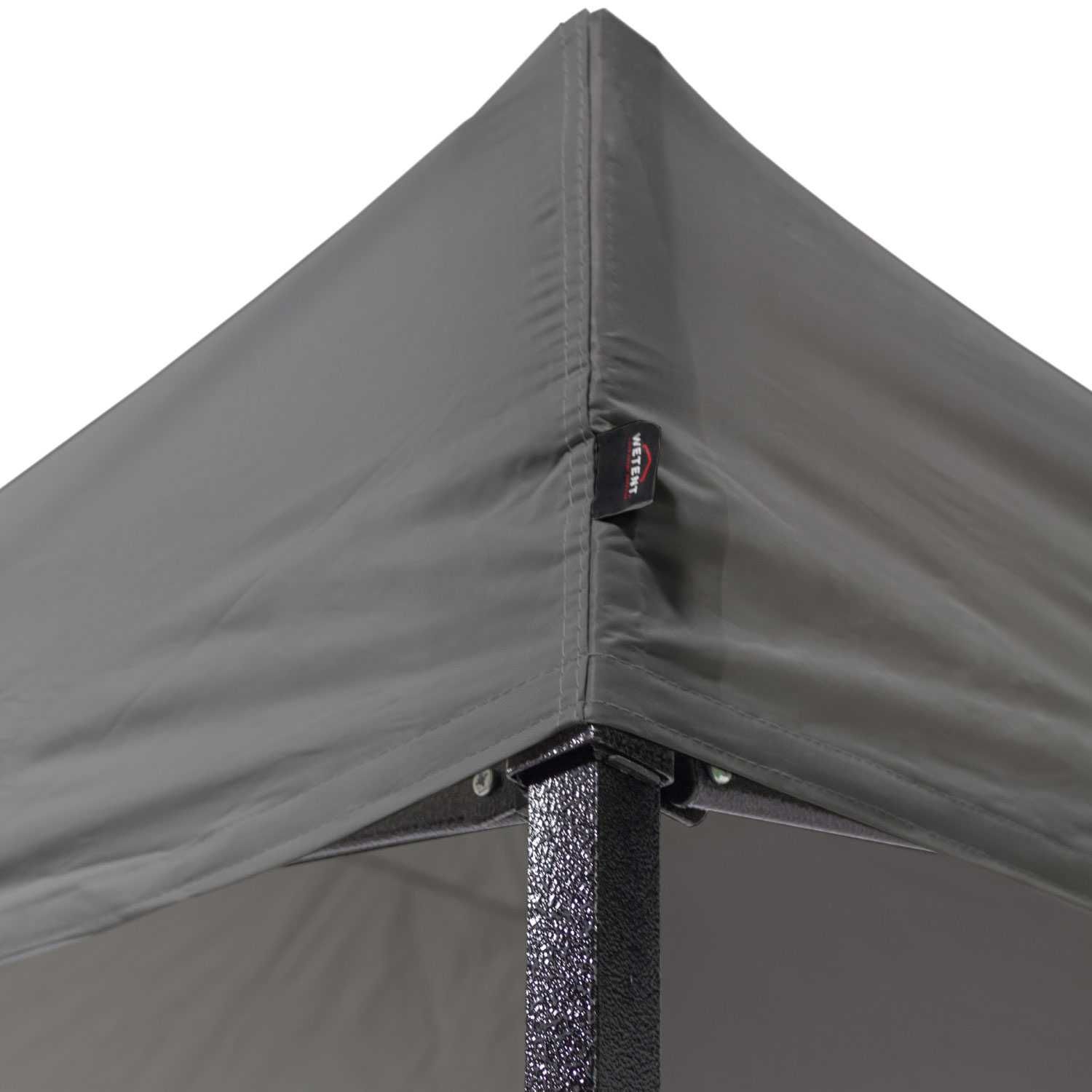 Tenda 3x3m Cinza impermeável e resistente a raios UV