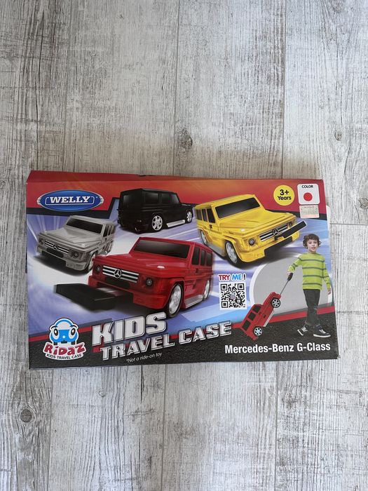 Дитяча валіза RIDAZ Mercedes-Benz G-клас кубик Гелендваген