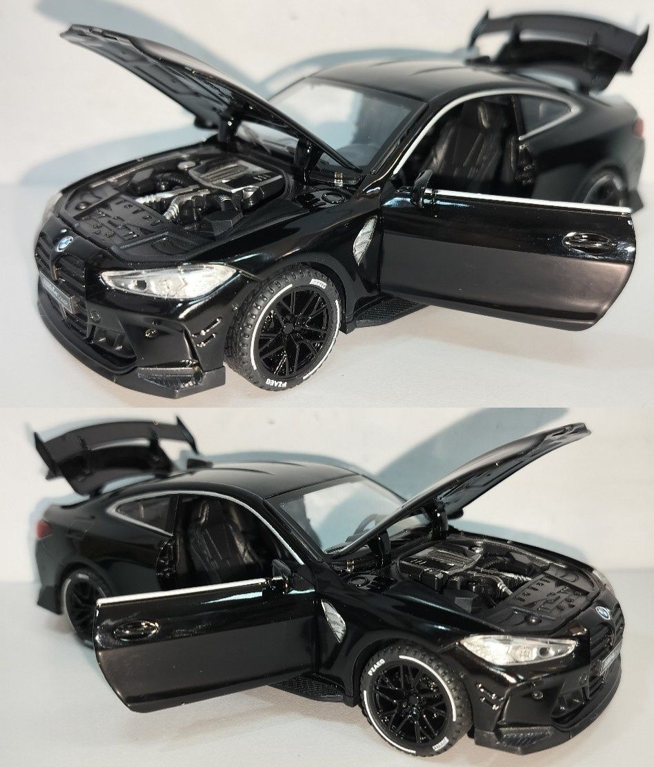 BMW M4 модель 1:32 NEWAO Toys Металл звук свет