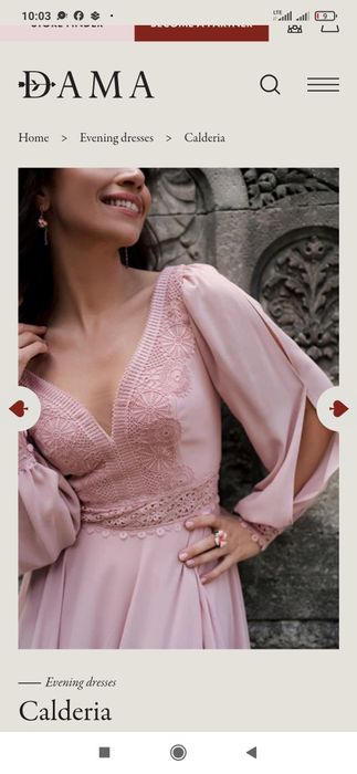 Sukienka Dama Couture Wesele Świadkowa Druhna