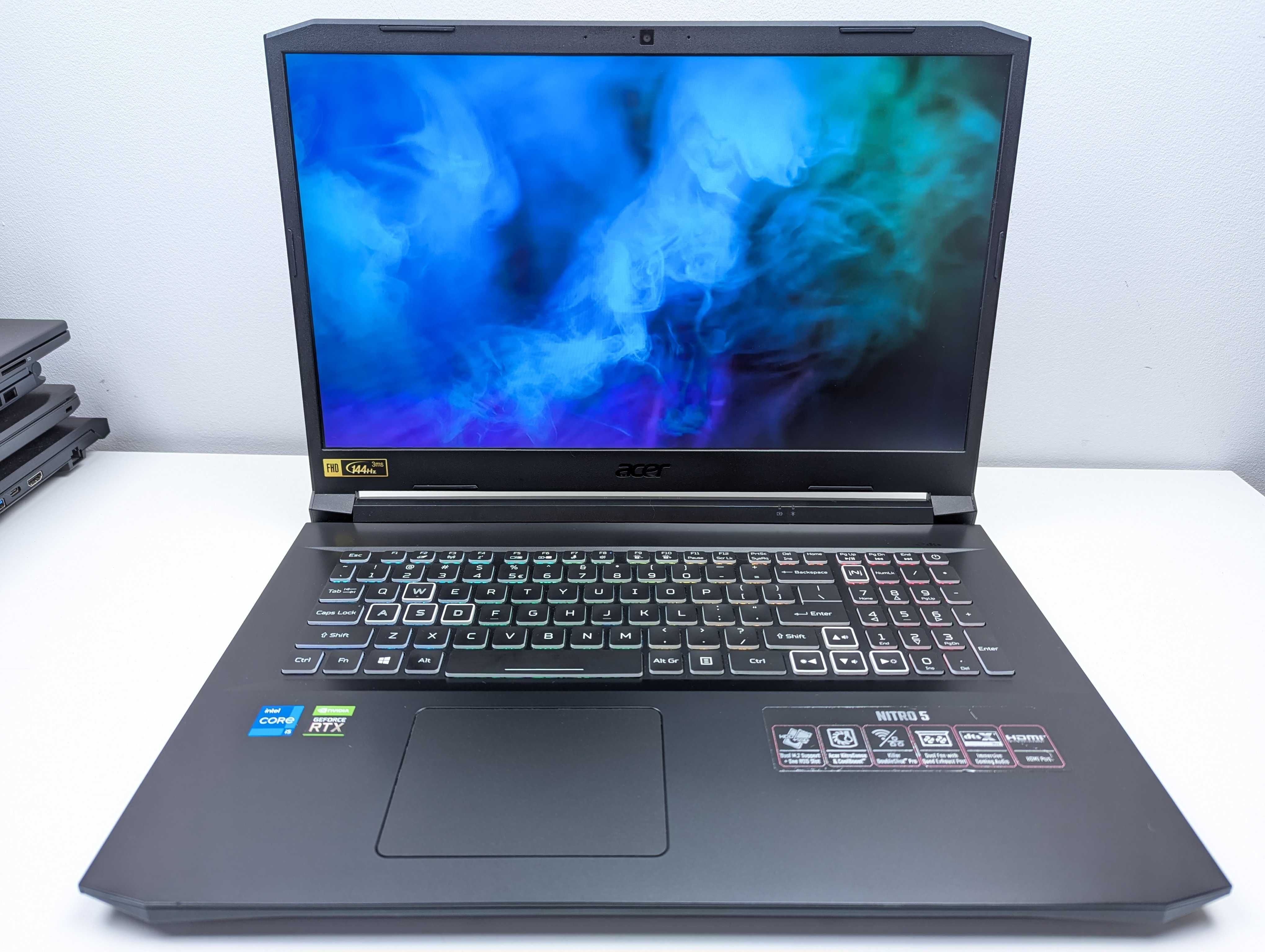 LAPTOP GAMINGOWY Acer Nitro RTX 3060 i5-11400H 17 cali 144hz