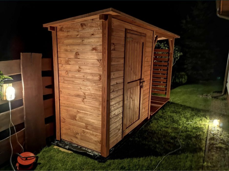 Drewutnia Domek narzędziowy schowek ogrodowy