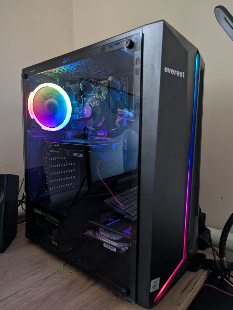 Комп'ютер Everest Home Intel i3-10100F 16 RAM nVidia GTX 1050 TI 1 TB