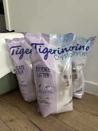 Żwirek silikonowy dla kota Tigerino lawendowy