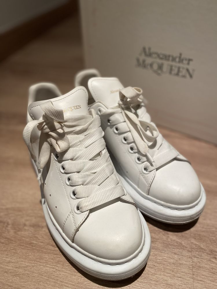 Sapatilhas brancas Alexander Mcqueen mulher