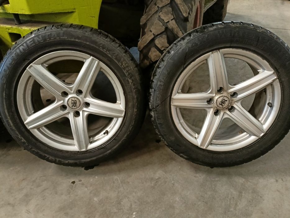 Alufelgi R17, 5/114.3 wraz z oponami zimowymi