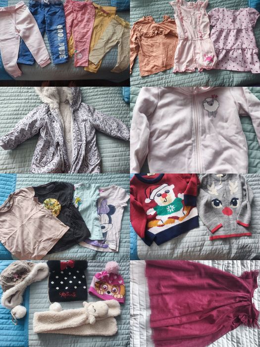 Paczka ubrań dla dziewczynki
