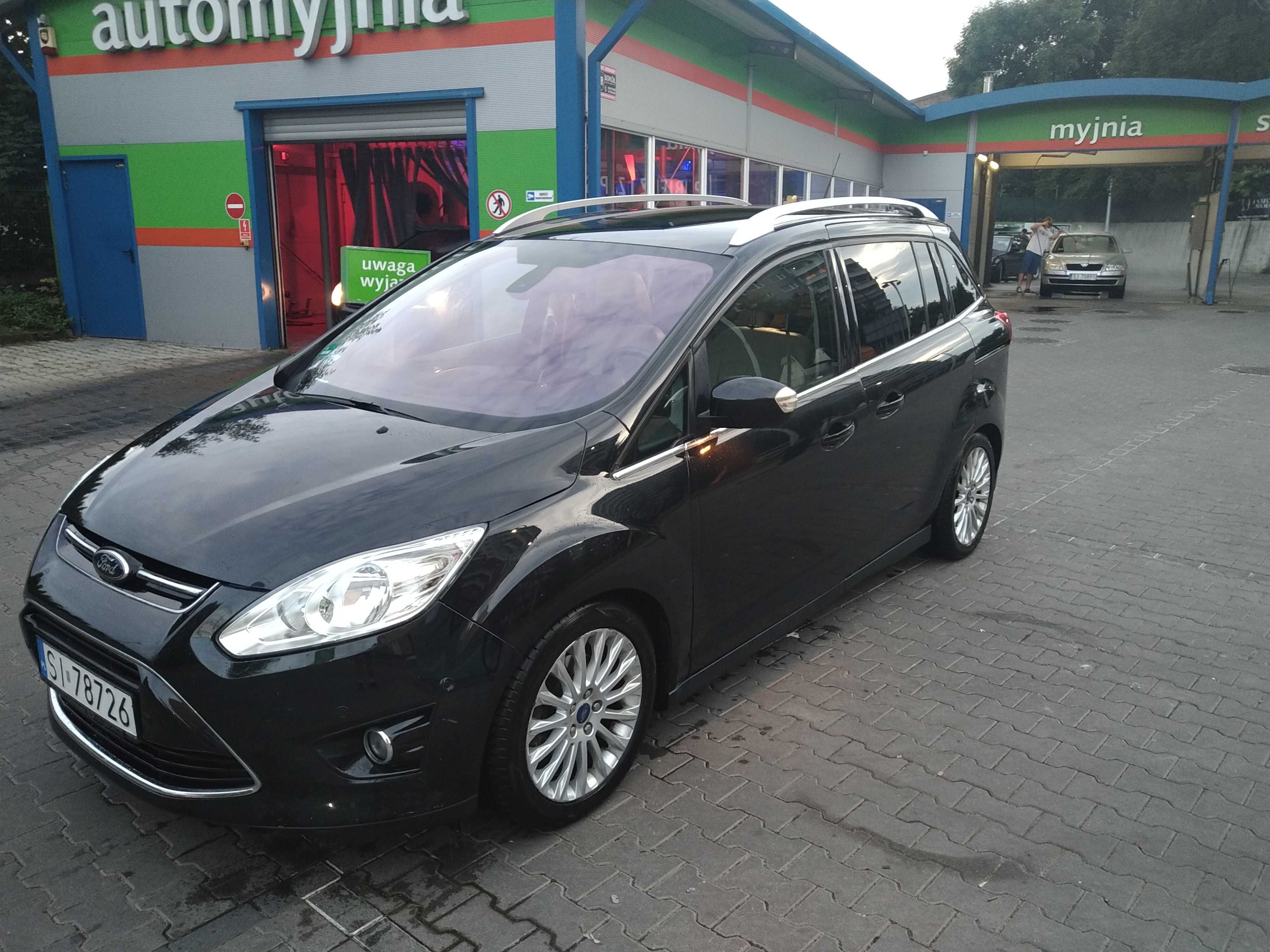 Ford grand C-Max tytanium 1.6 navi panorama przeglad do12.24oc do01.25