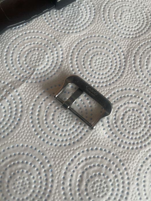 Klamra zapięcie zegarka casio g-shock  srebrna. 2 sztuki