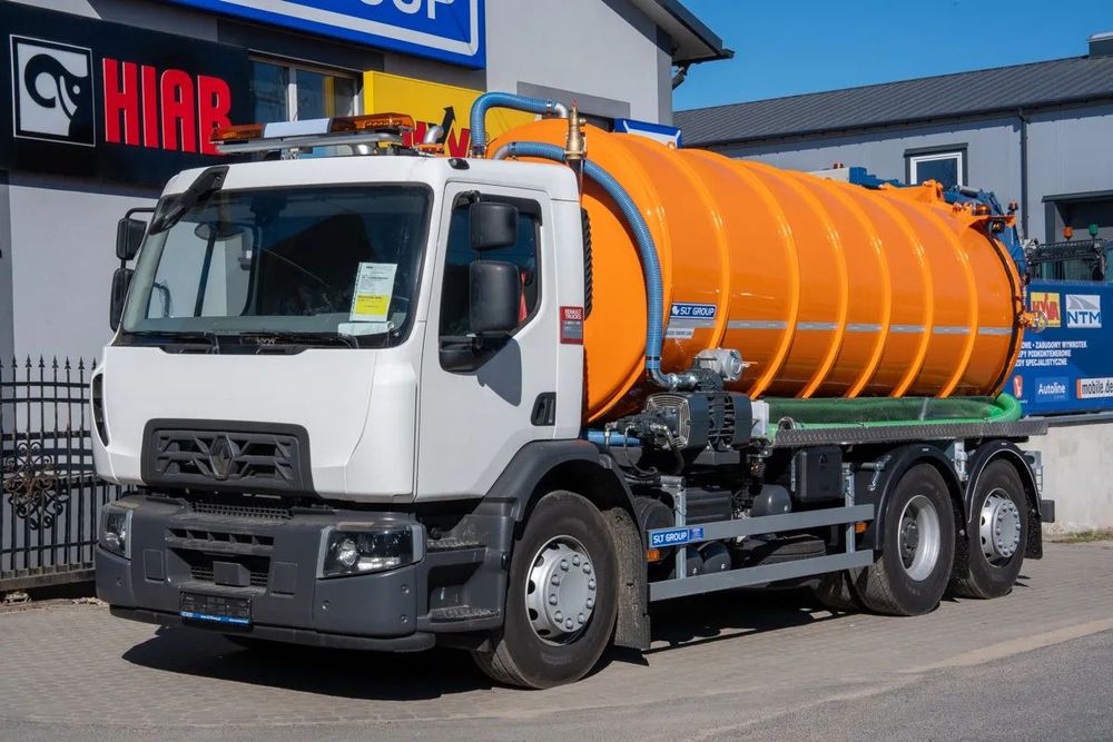 Renault D 26 WIDE P6X2 320E6  Beczka asenizacyjna SLT GROUP, 6x2