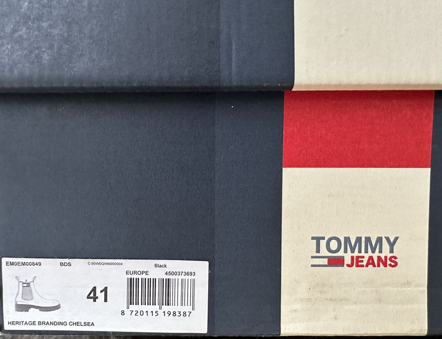 Buty sztyblety Tommy Hilfinger Jeans rozmiar 41