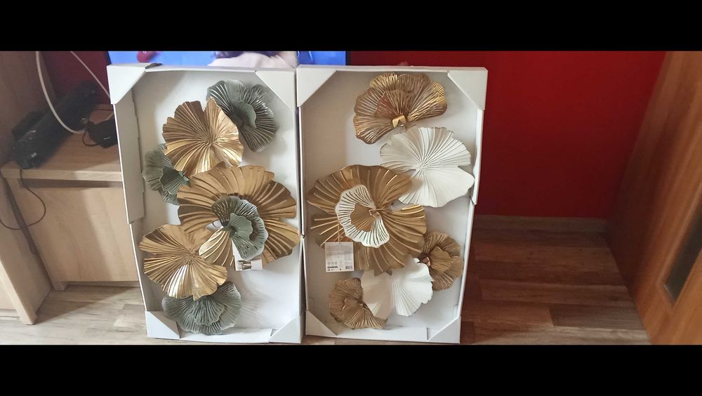 Sliczne dwie ozdoby ścienne