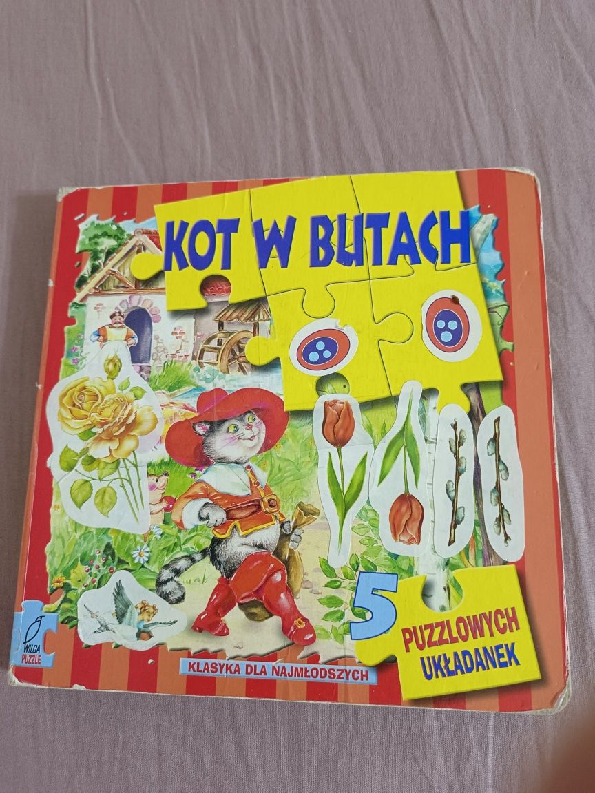 Kot w butach książeczka