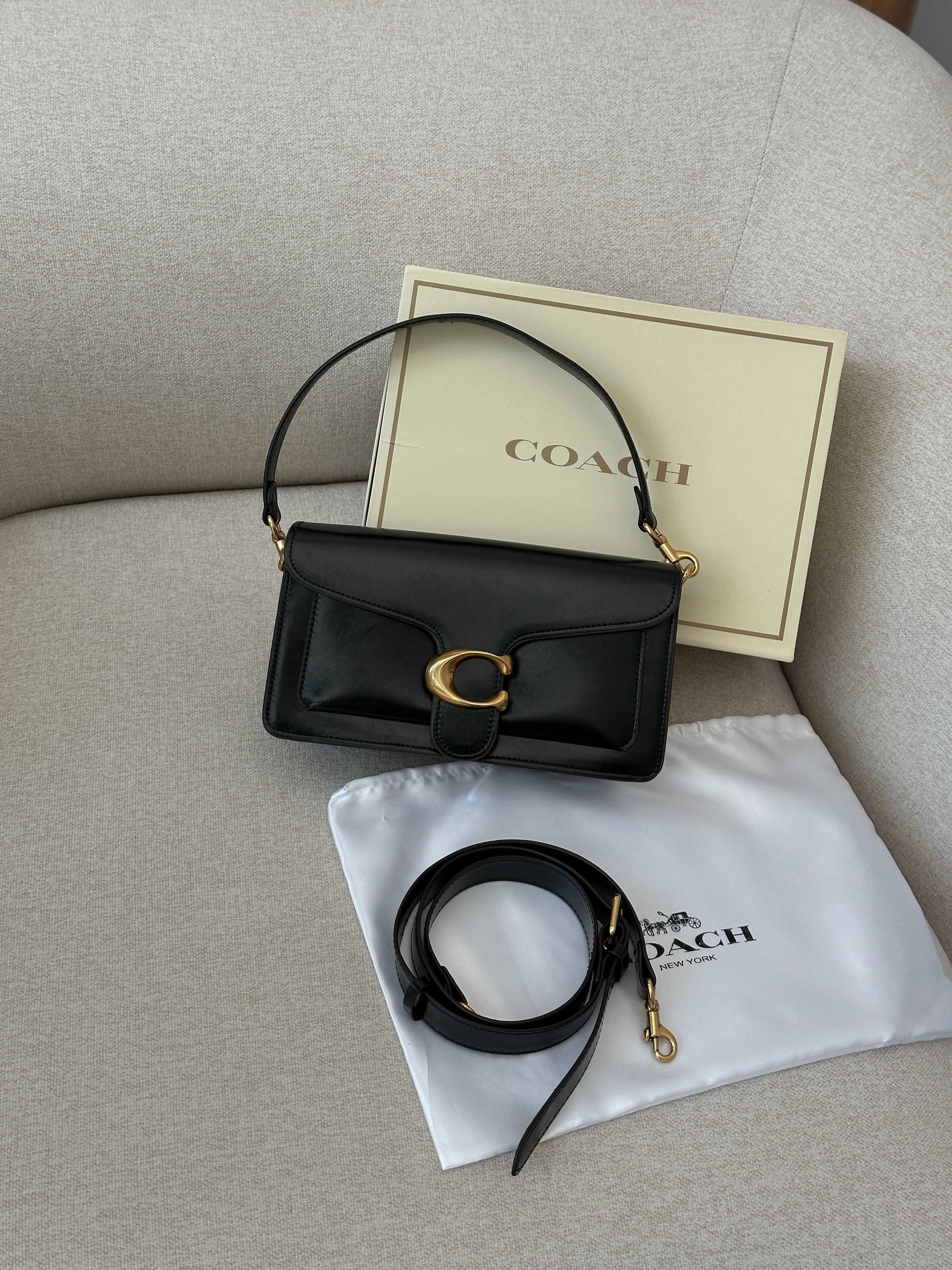Женская Сумка Coach Pebble Leather