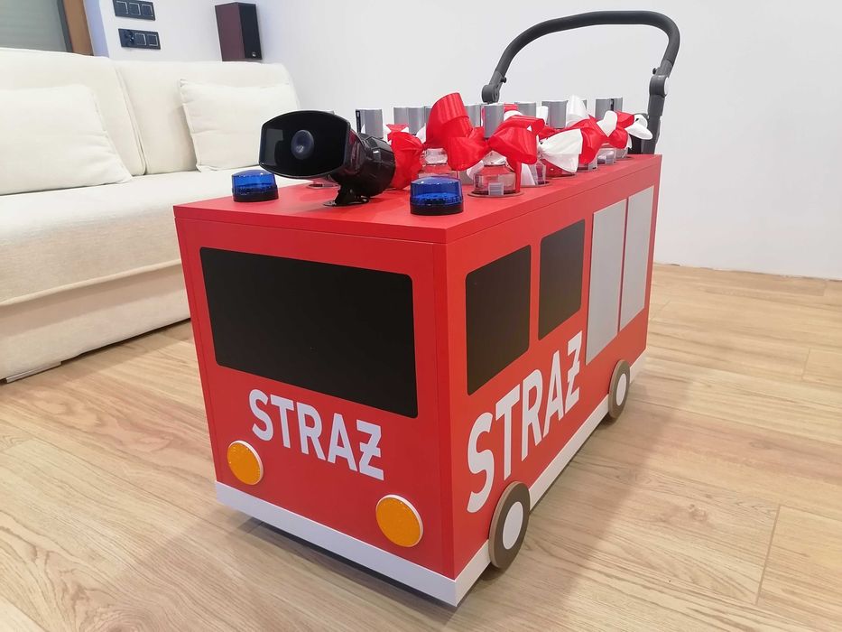 Wódkowóz wesele ślub megafon 100wat syrena sygnały Straż 24butelki