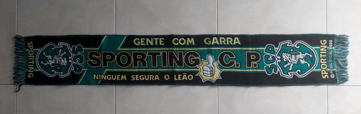 Cachecol do Sporting Antigo