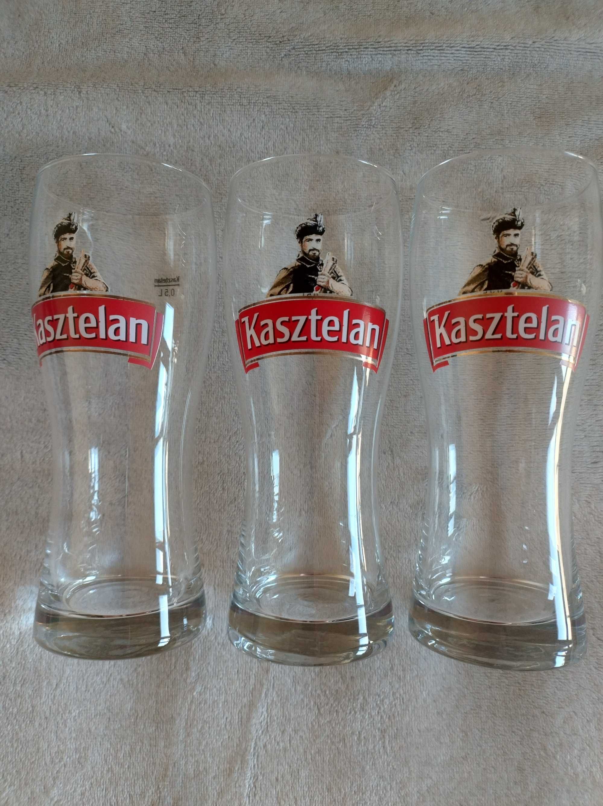Szklanki do piwa KASZTELAN 0,5l – 3 sztuki