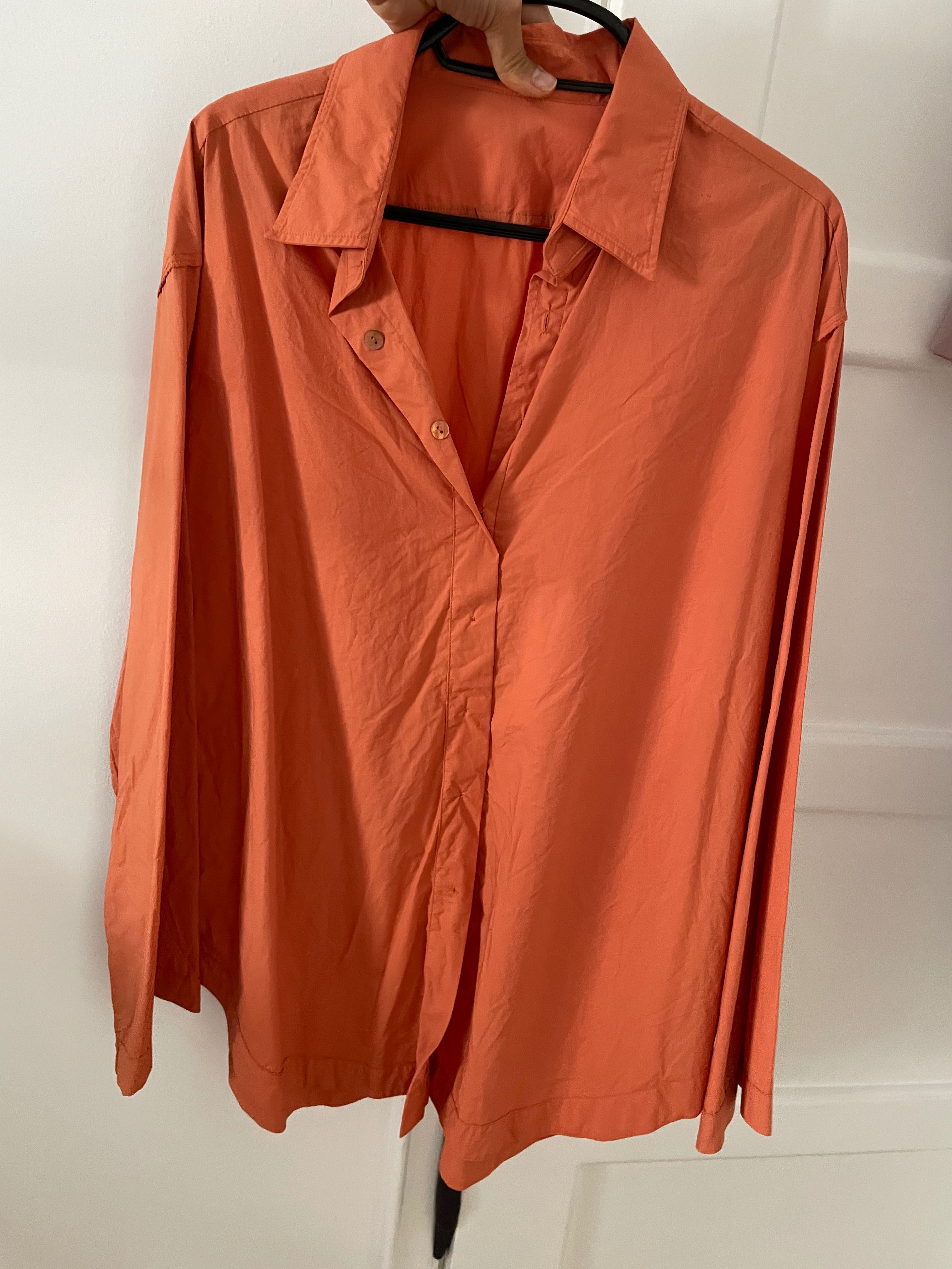 Camisa popelina Massimo Dutti