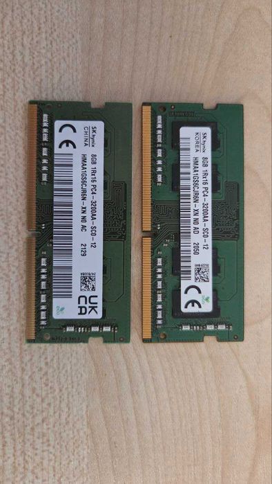Оперативна пам'ять для ноутбука SoDIMM DDR4 8GB