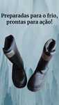 Botas de neve  .