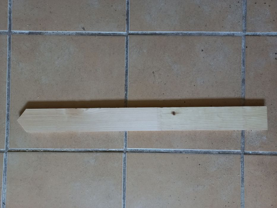 Sztachety sosnowe 62,5cm