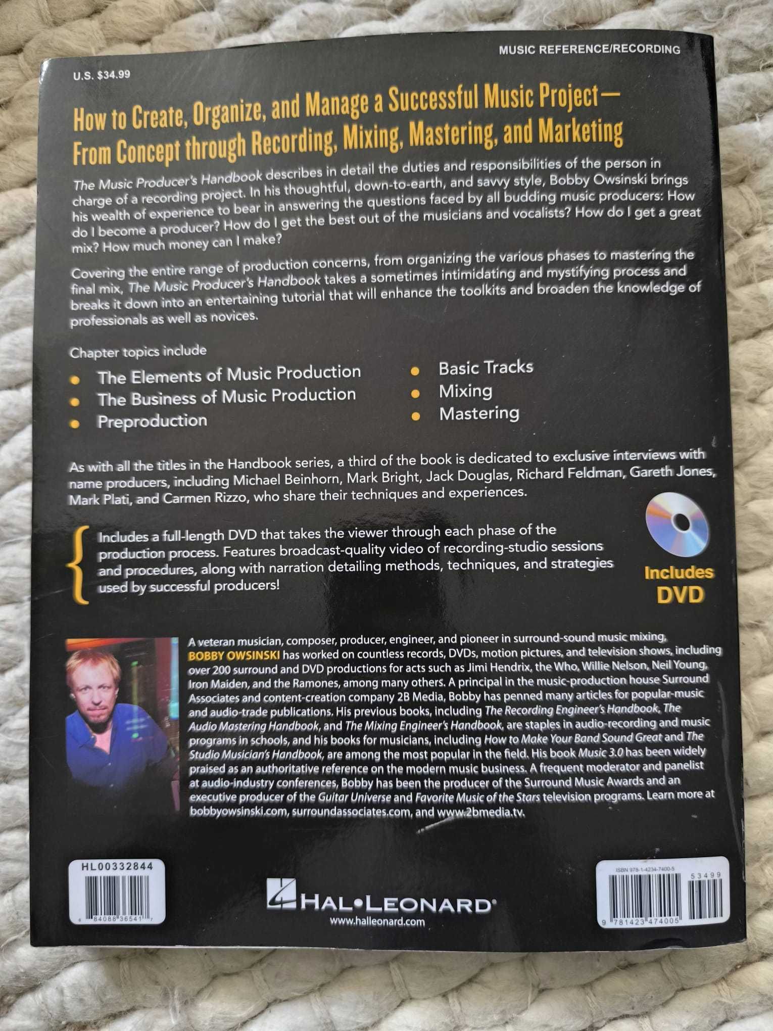 Livro "The Music Producer'S Handbook" de Bobby Owsinski