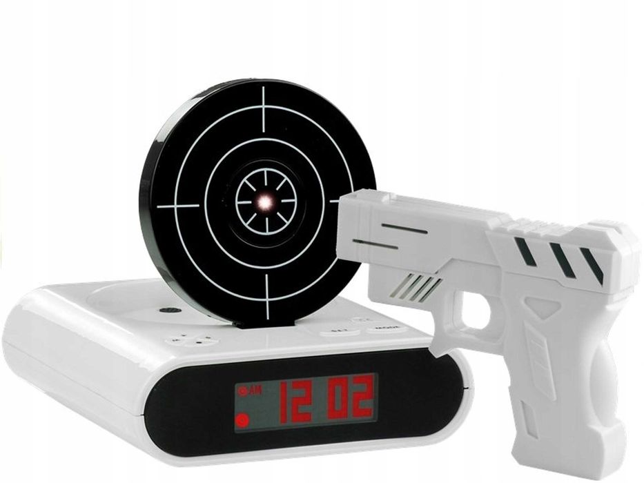 Gun alarm clock - Zegar BUDZIK LCD SNAJPERA