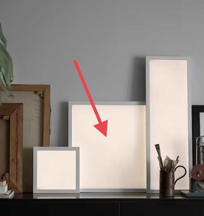 Floalt /Jetström/ IKEA Lampa panel LED  60x60