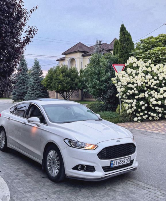 Ford Fusion Titanium Phev 2014 White 2.0L