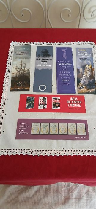 Marcadores de livros, novos