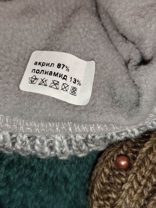 Зимова шапка на дівчинку