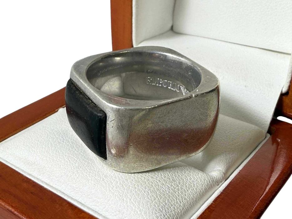 Masywny srebrny sygnet 22R./26,01G./925