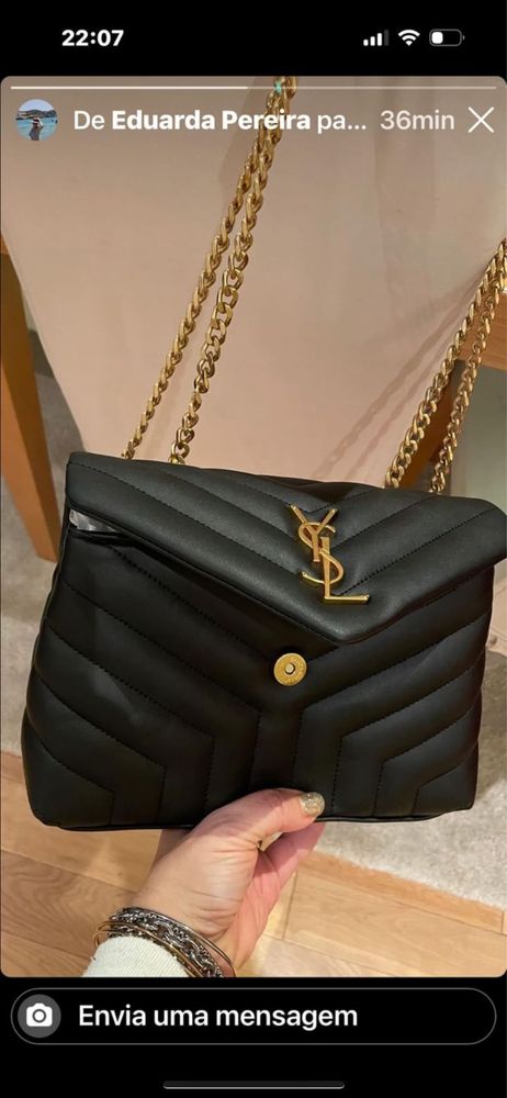 Mala YSL nova sem uso. Perfeita