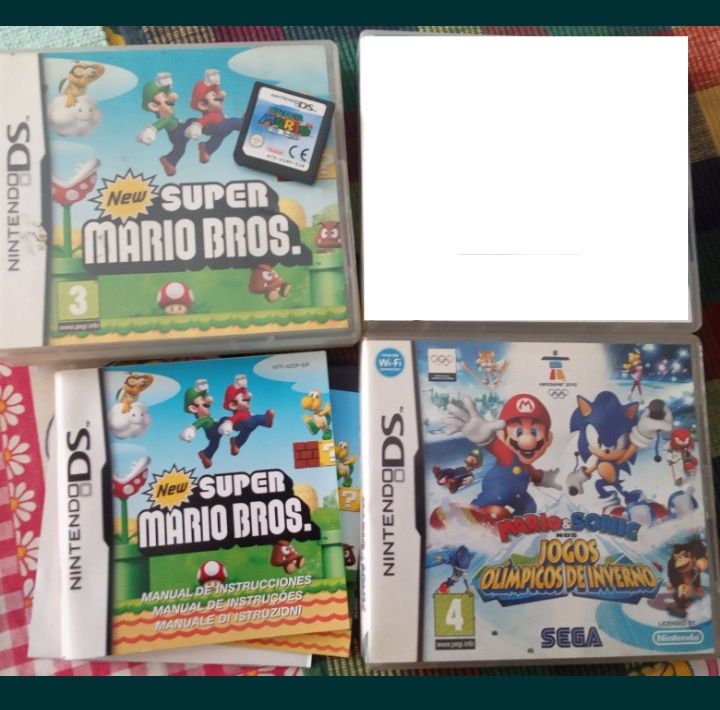 Nintendo DS Mário Dogs Sims Pet Winx