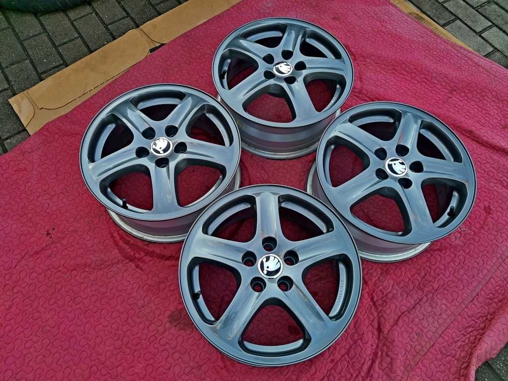 ALUFELGI 15' SKODA Scala FABIA KAMIQ - ET38 - 5x100 - j.NOWE