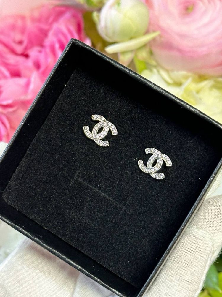Сережки Chanel Premium