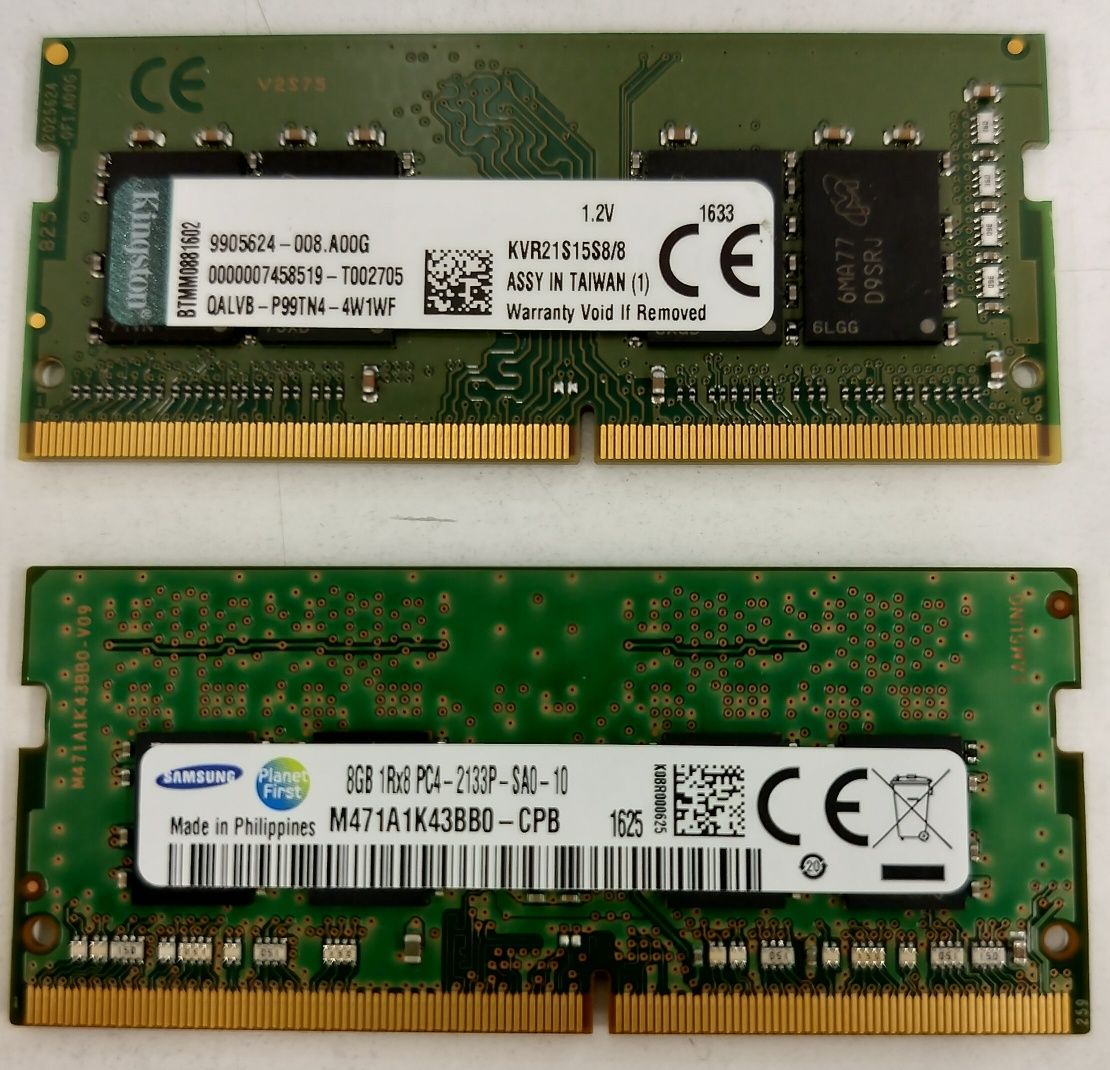 Memória RAM 8GB DDR4 para portátil