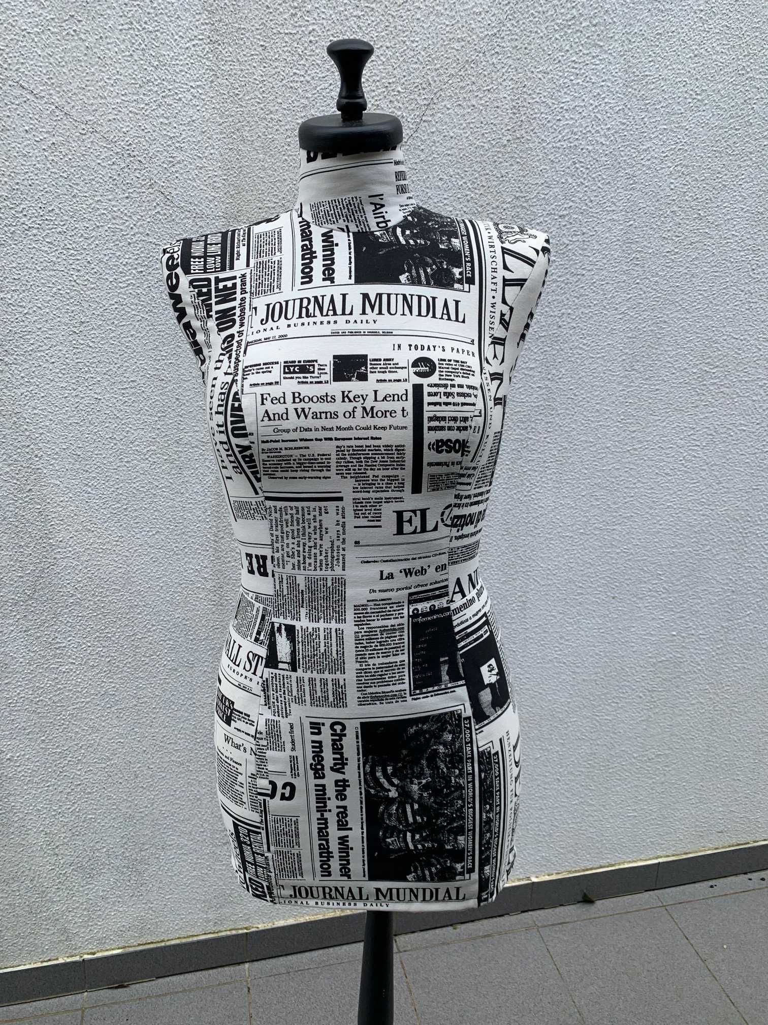Manequim e/ou Busto com padrão