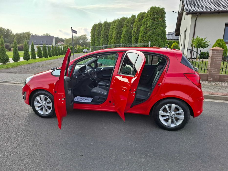 OPEL CORSA D 1.4 2014 rok klimatronik PÓŁSKÓRA NAWIGACJA grzane fotele