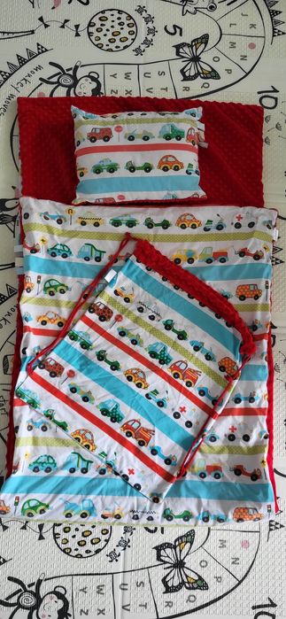 Pościel minky do przedszkola 80x220
