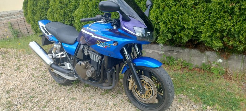 Kawasaki ZRX1200S - zarejestrowany, niski przebieg.