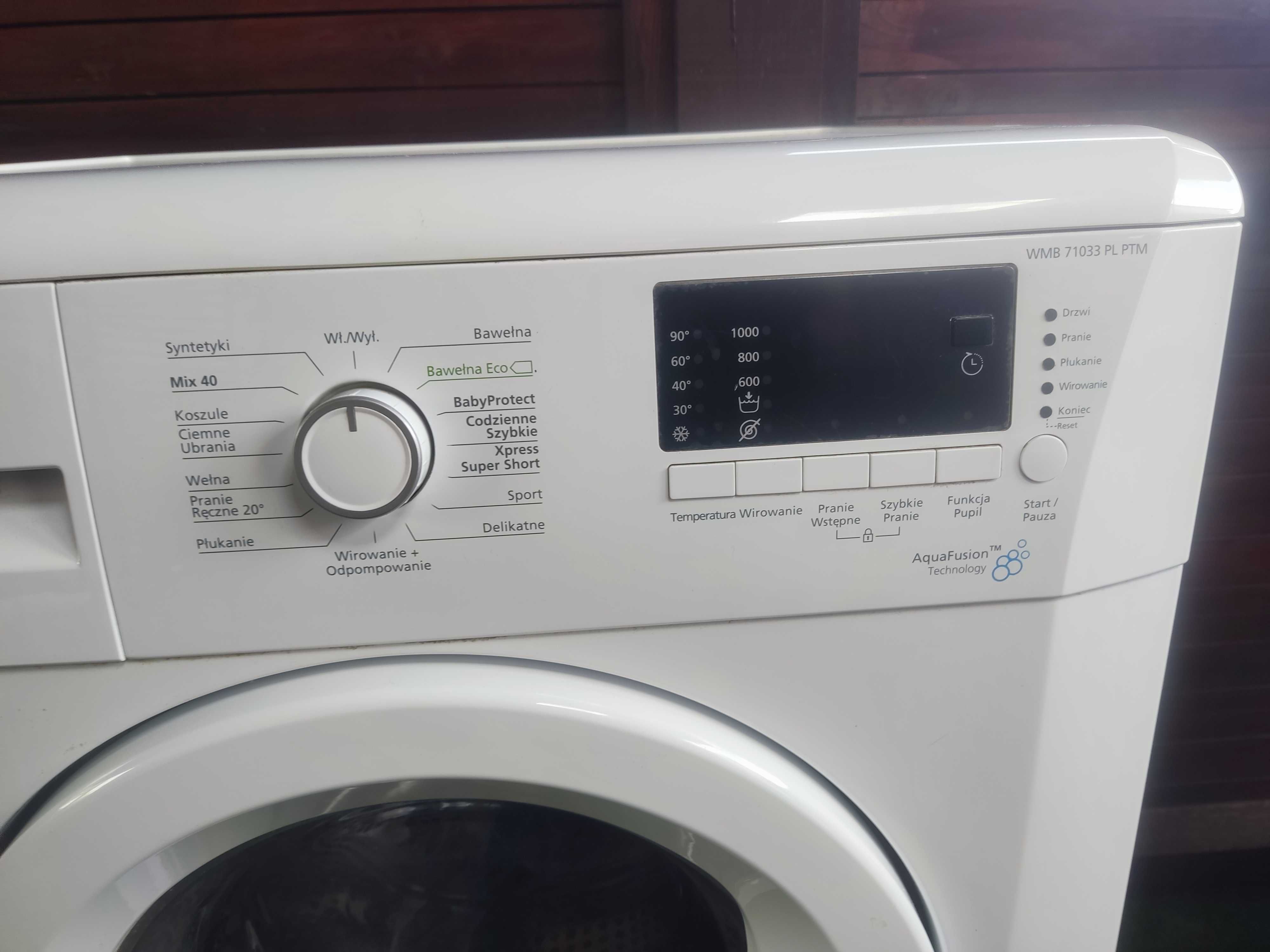 Pralka beko WMB71033 PL PTM