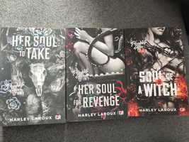 Her soul to take Her soul for Revenge Soul of a witch Harley Laroux