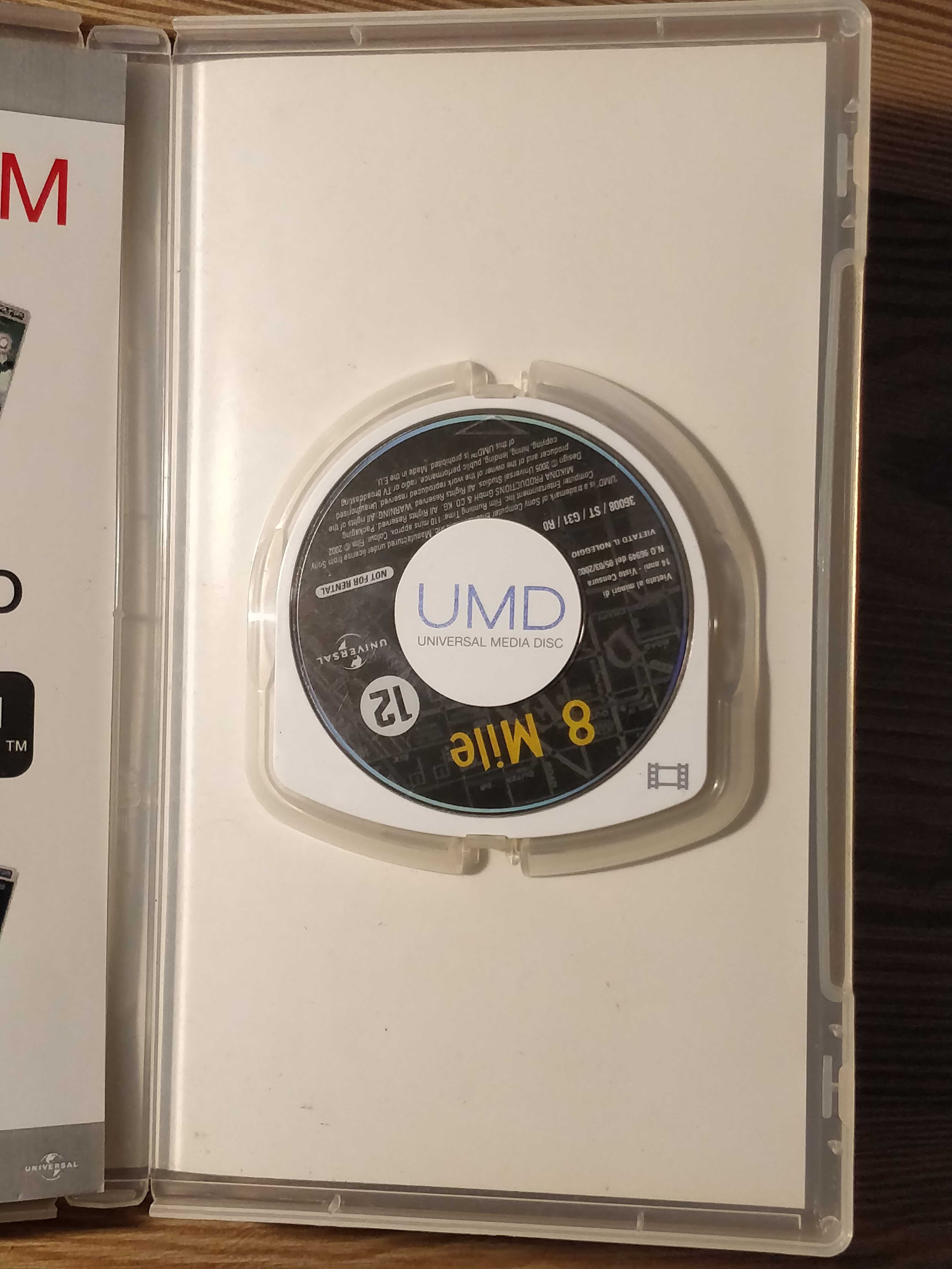 Filme para PSP 8 Mile com Eminem
