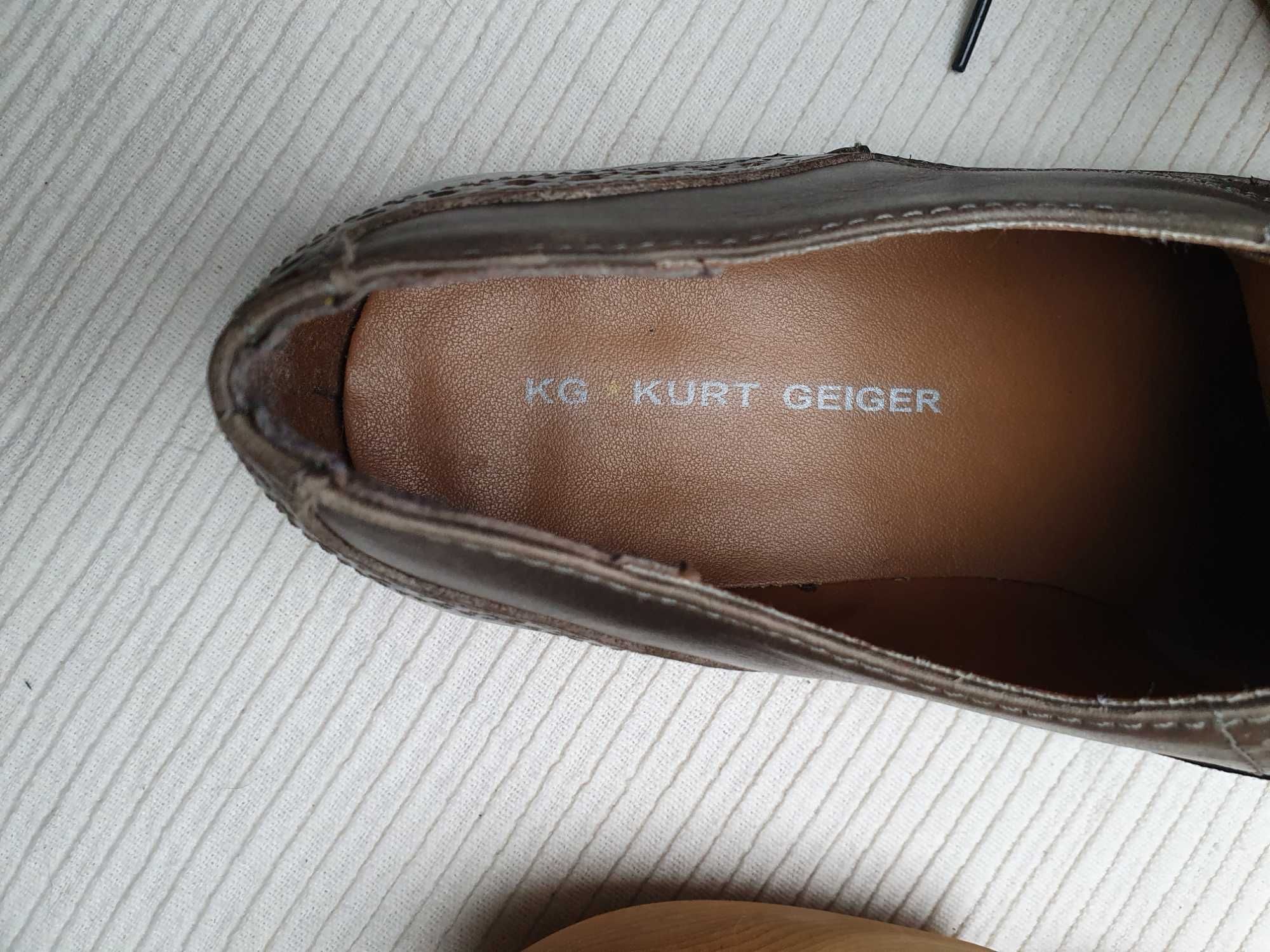 KG Kurt Geiger klasyczne buty brogsy roz. 41